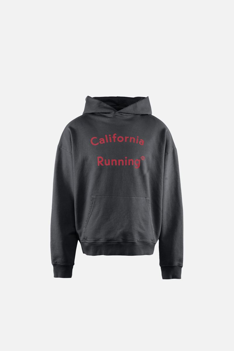 district vision California Cotton Hoodie California Running Black