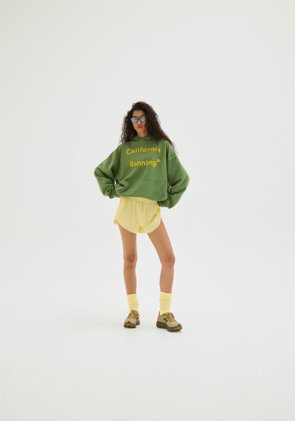 District Vision California Cotton Hoodie Green California