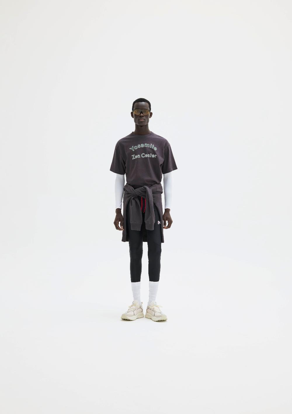 District Vision California Cotton Tee Black Yosemite