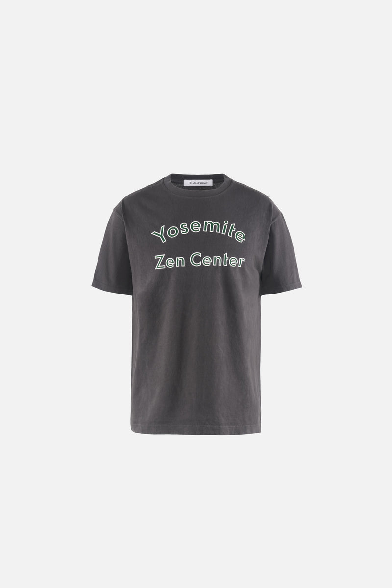 district vision California Cotton Tee Black Yosemite