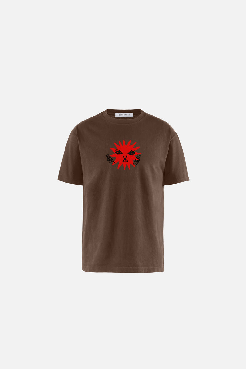 district vision California Cotton Tee Peace & Sunshine