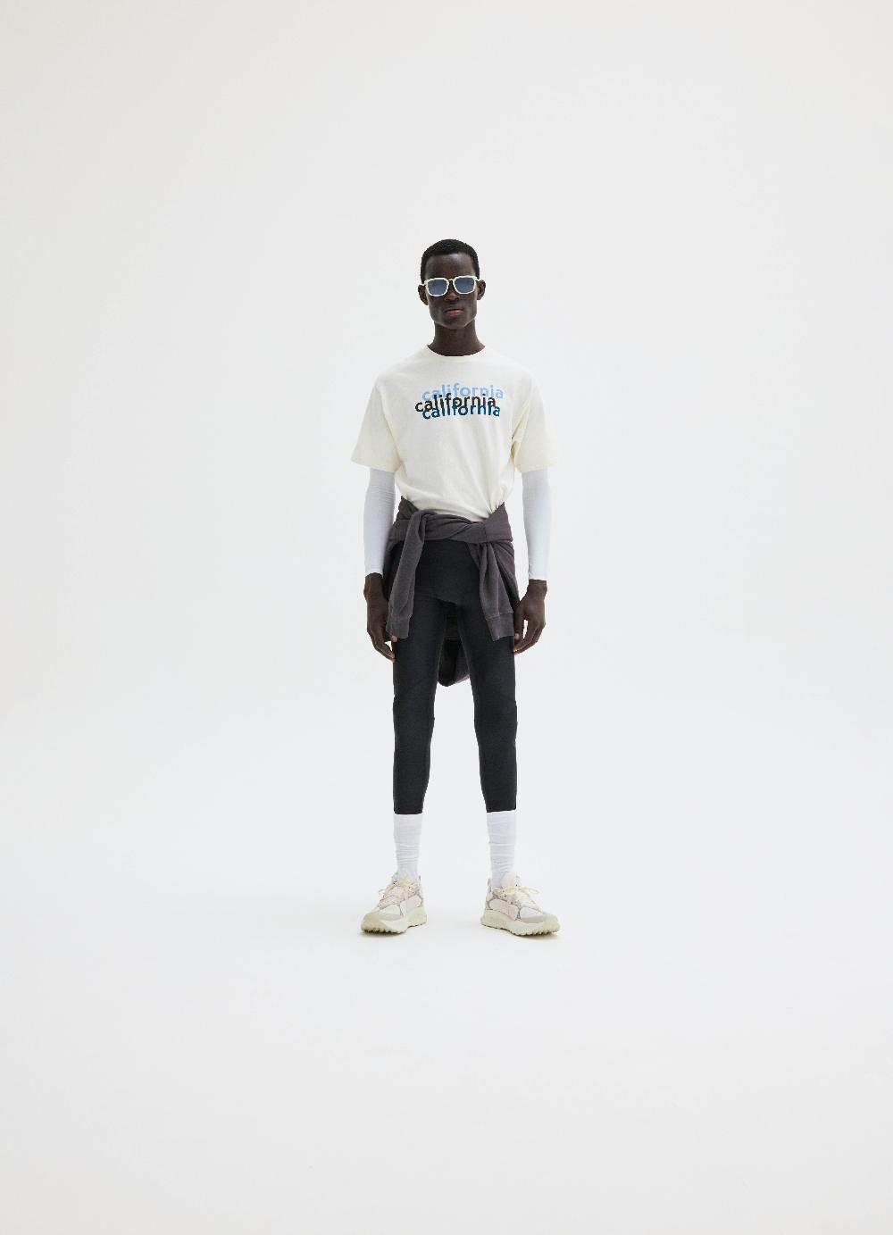 District Vision California Cotton Tee White California