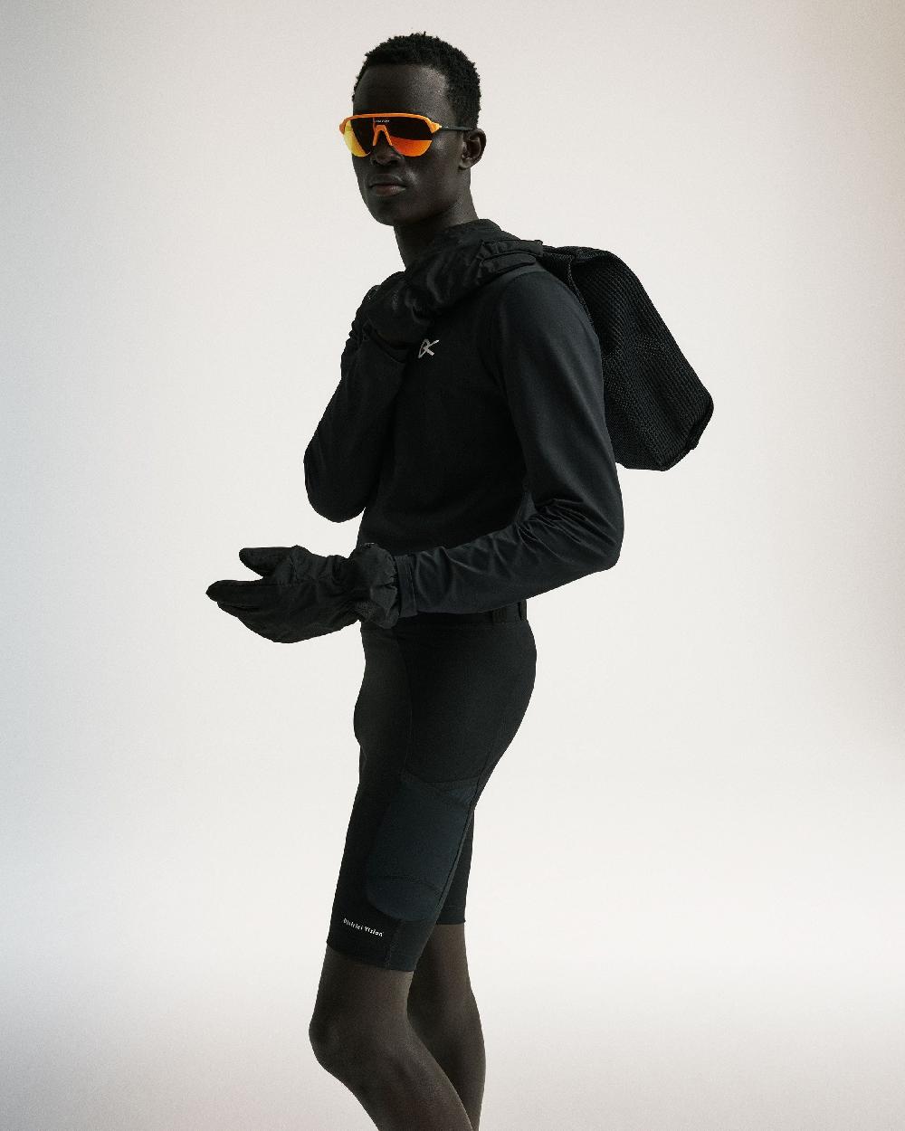 District Vision Cargo Compression Half Tights Black