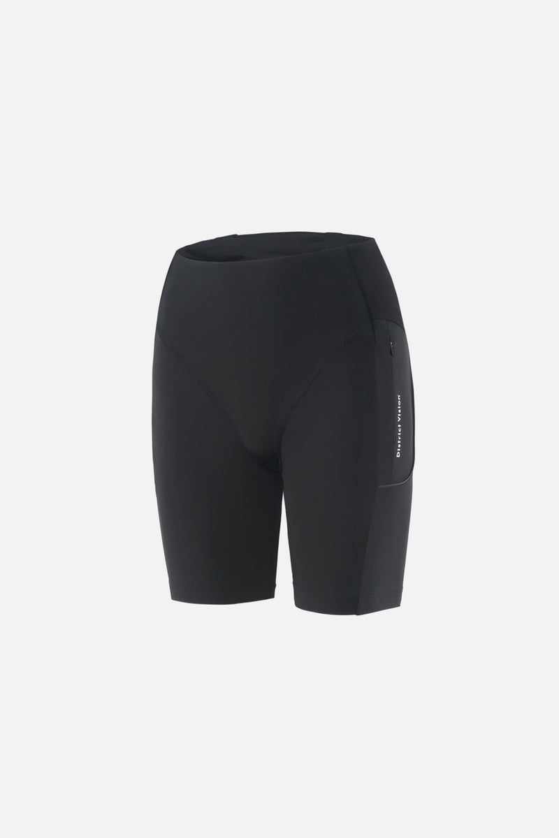 district vision Cargo Compression Half-Tights Black