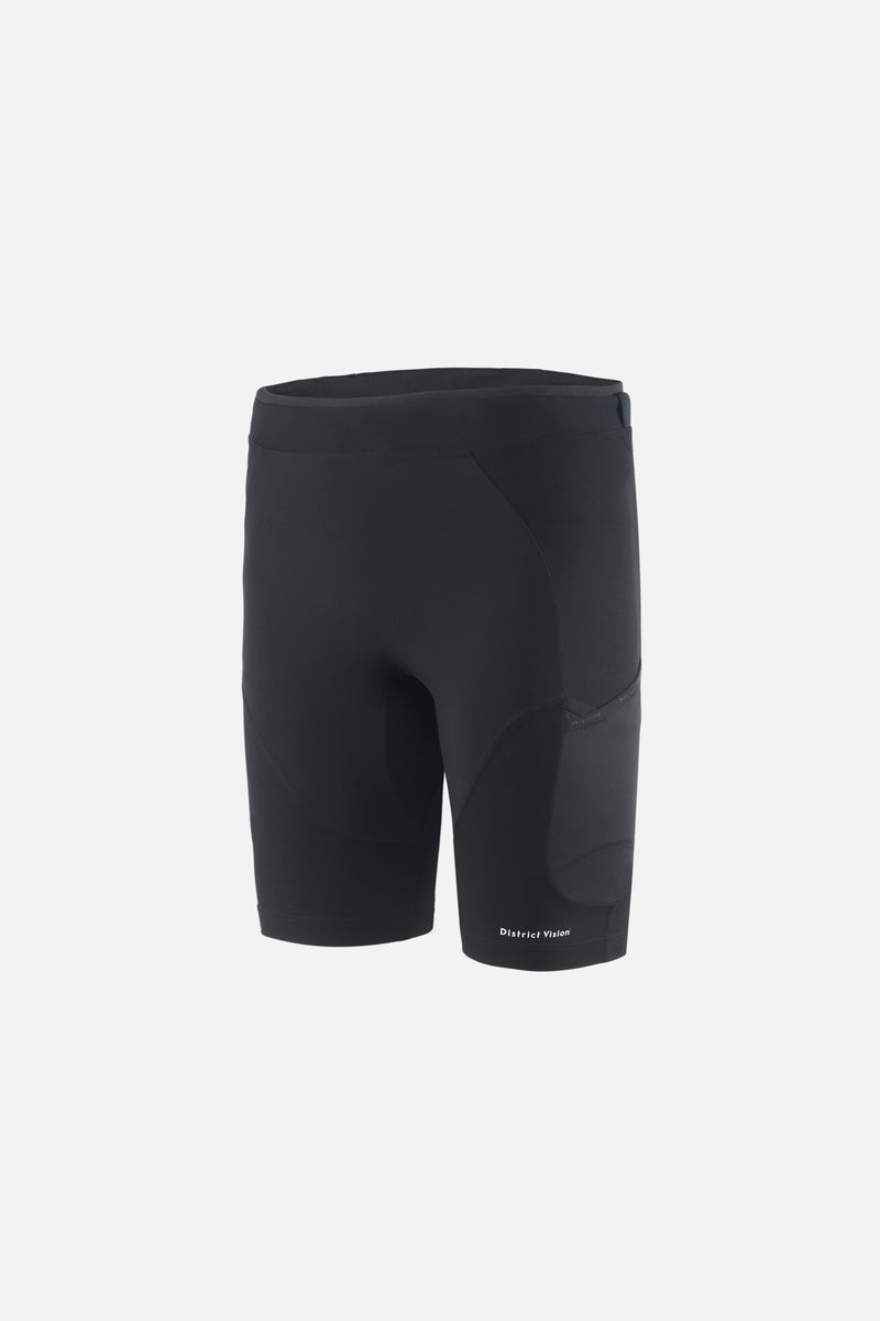 district vision Cargo Compression Half Tights Black