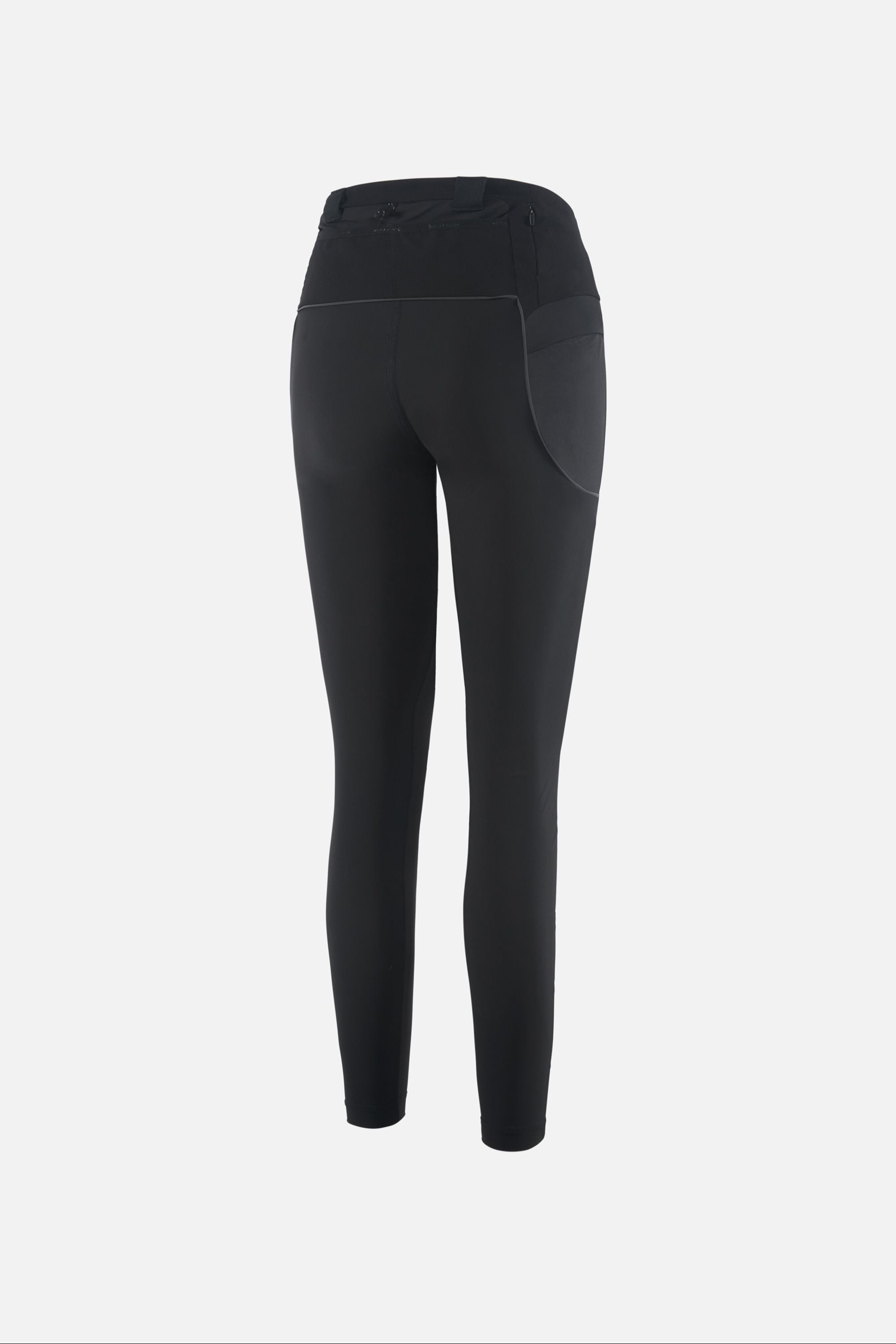 District Vision Cargo Compression Long Tights Black