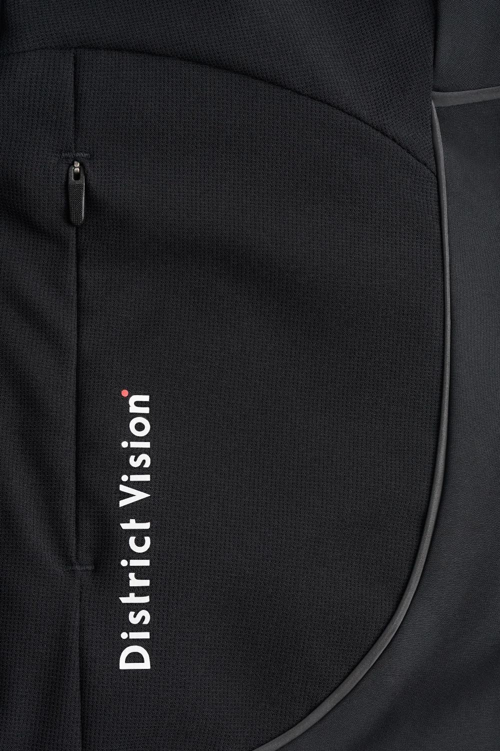 District Vision Cargo Compression Long Tights Black