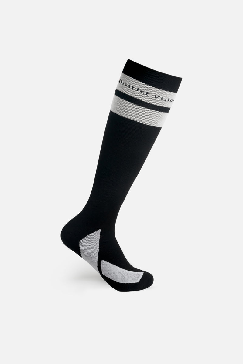 district vision Cordura® Compression Long Socks Black