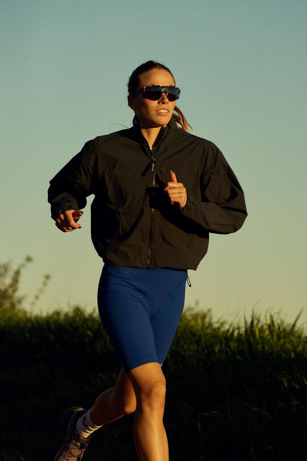 District Vision Cropped Recycled DWR Jacket Midnight