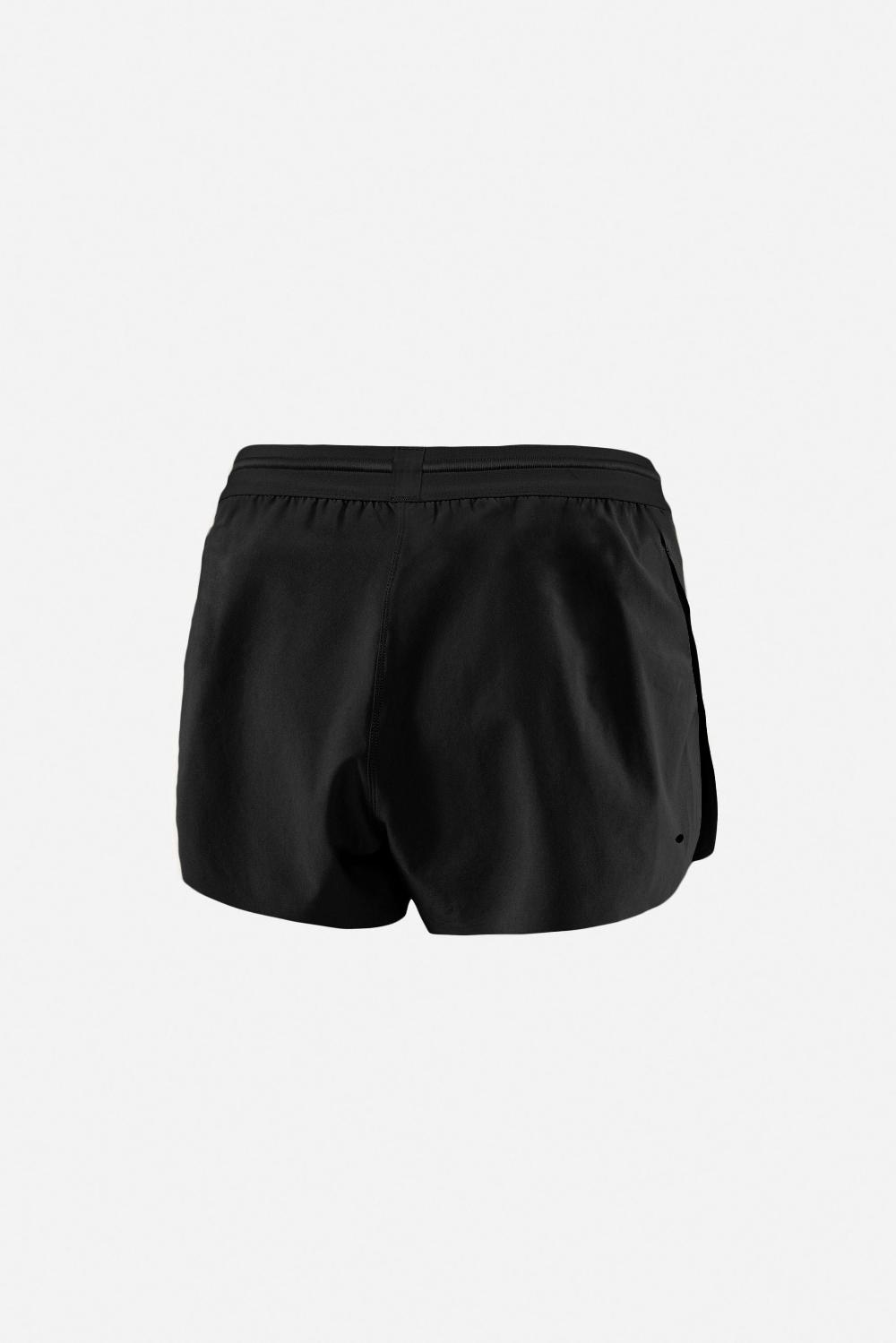District Vision 3in Split Shorts Black