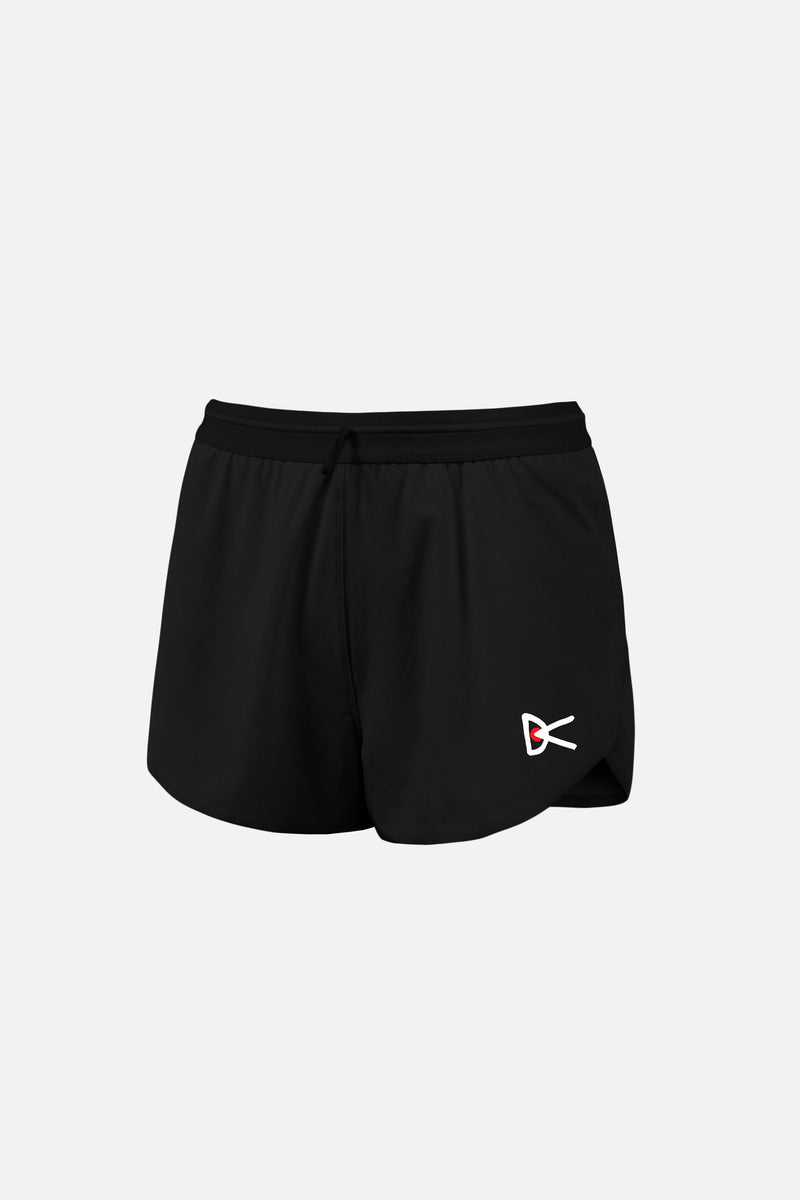 district vision 3in Split Shorts Black