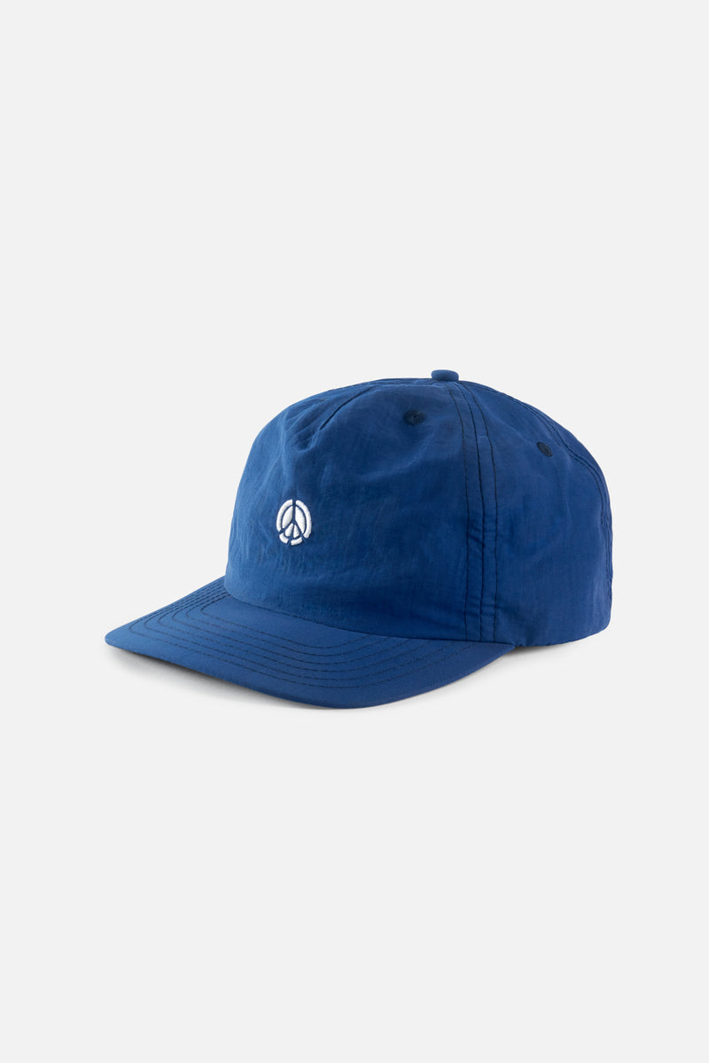 district vision 5 Panel Nylon Hat Blue