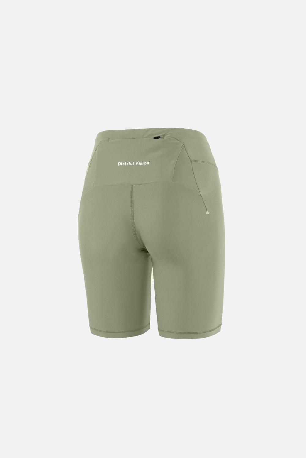 District Vision 7in Pocketed Half-Tights Ash