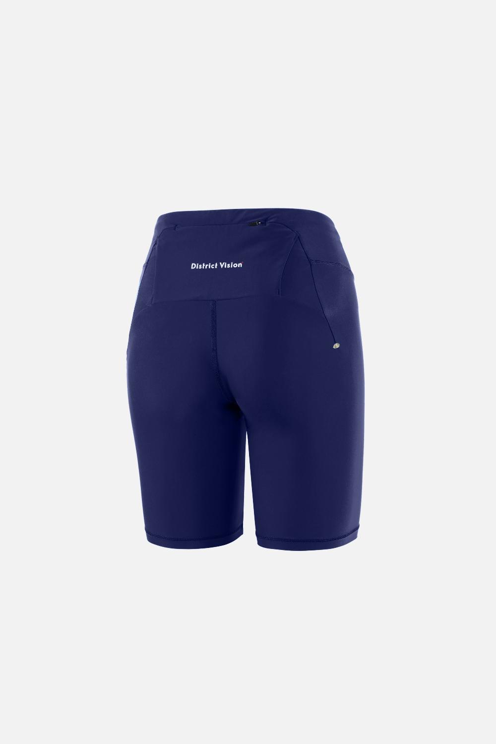 District Vision 7in Pocketed Half-Tights Indigo