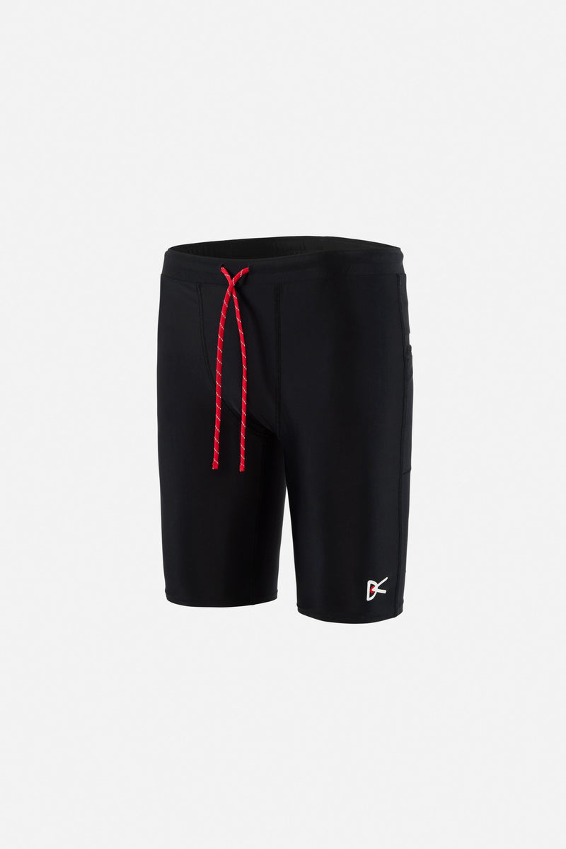 district vision 9in Recycled Half Tights Black