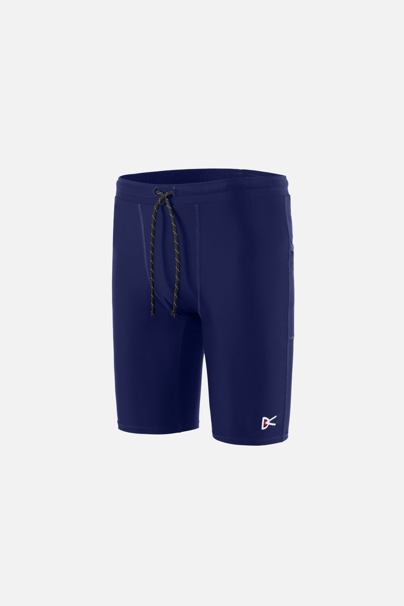 district vision 9in Recycled Half Tights Indigo