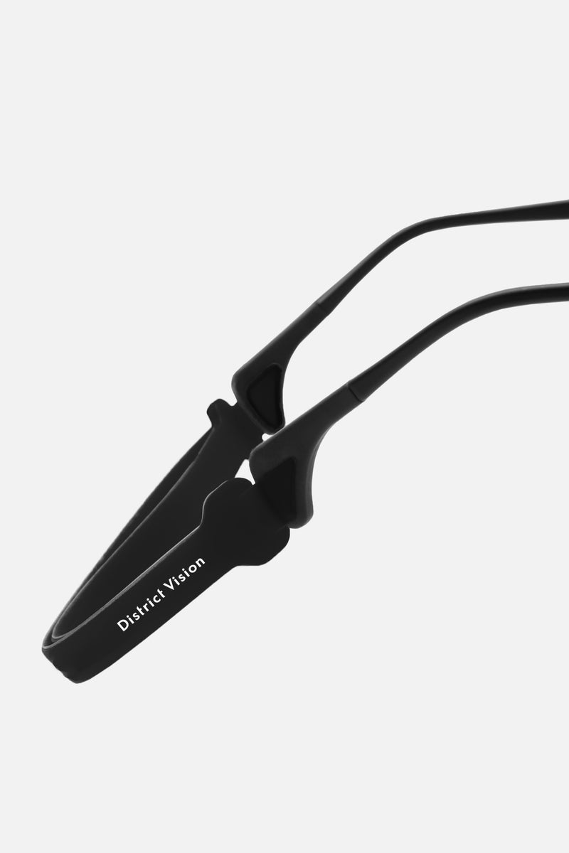 district vision Adjustable Eyewear Strap Black