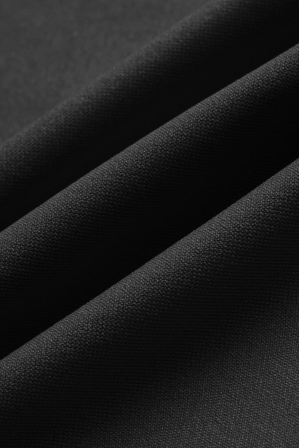 District Vision Aloe Long Sleeve Fitted Tee Black