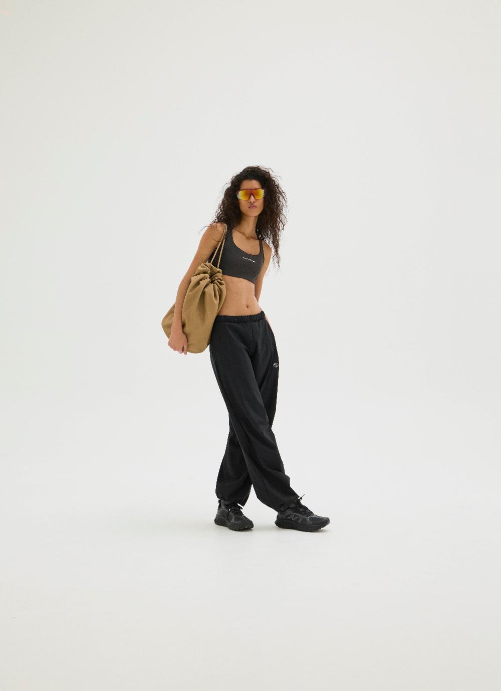District Vision Baggy Warm Up Pant Black