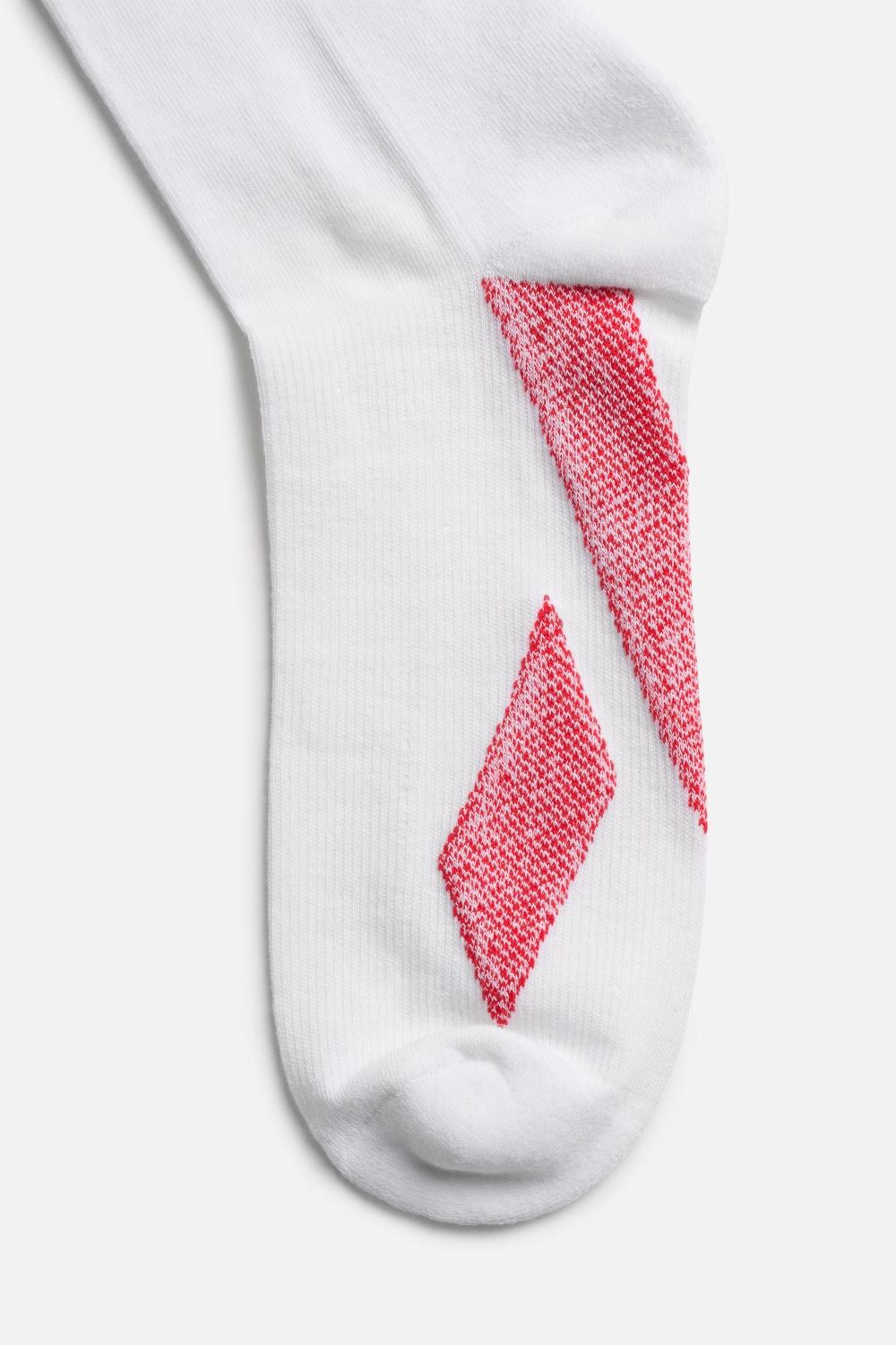 District Vision Cordura® Socks White/Wordmark