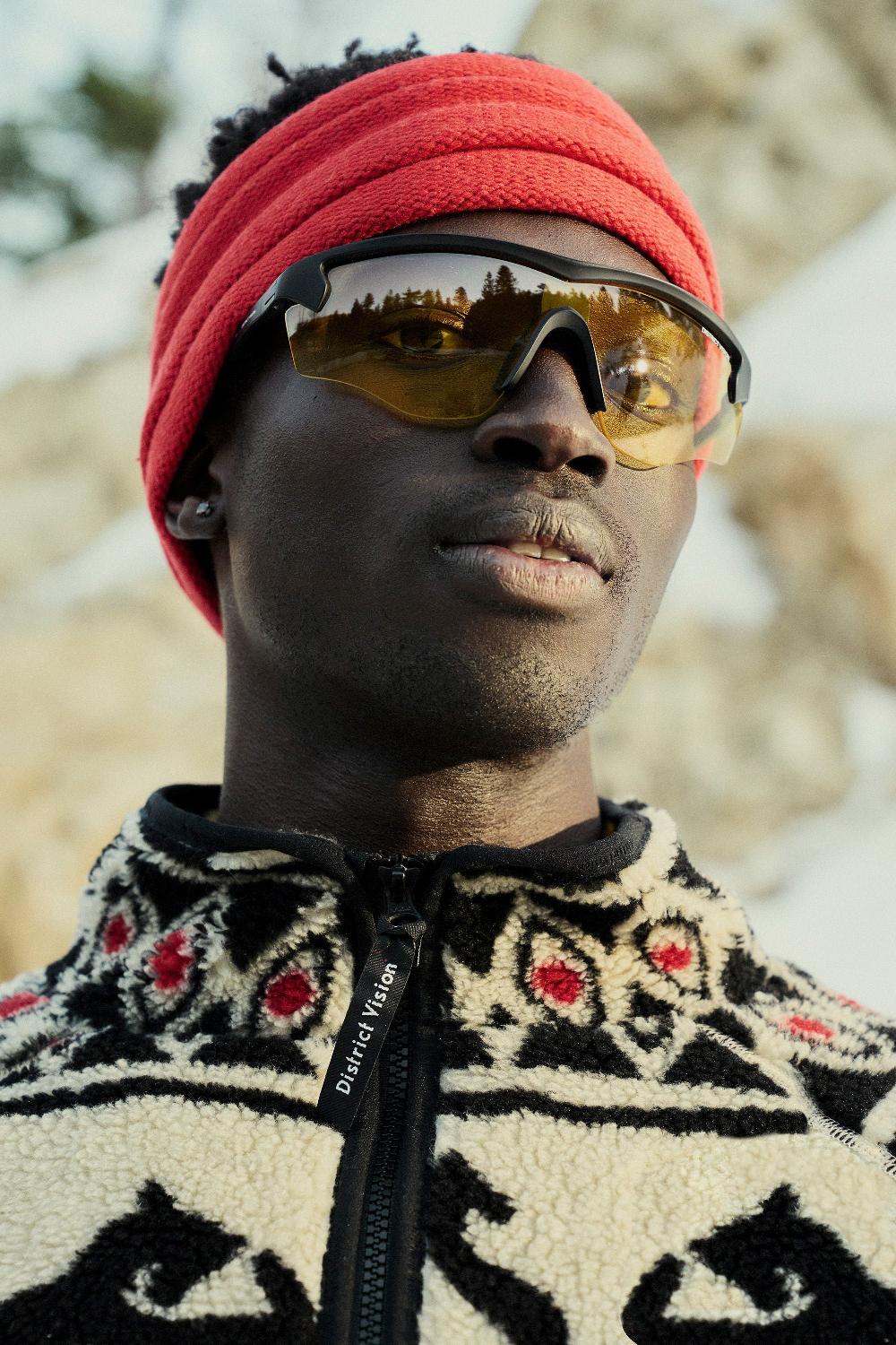 District Vision Junya Racer Black D+ Sports Yellow