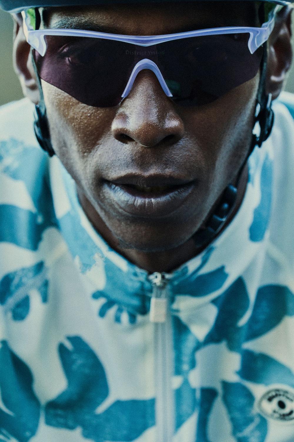 District Vision Junya Racer Clear D+ Black Rose