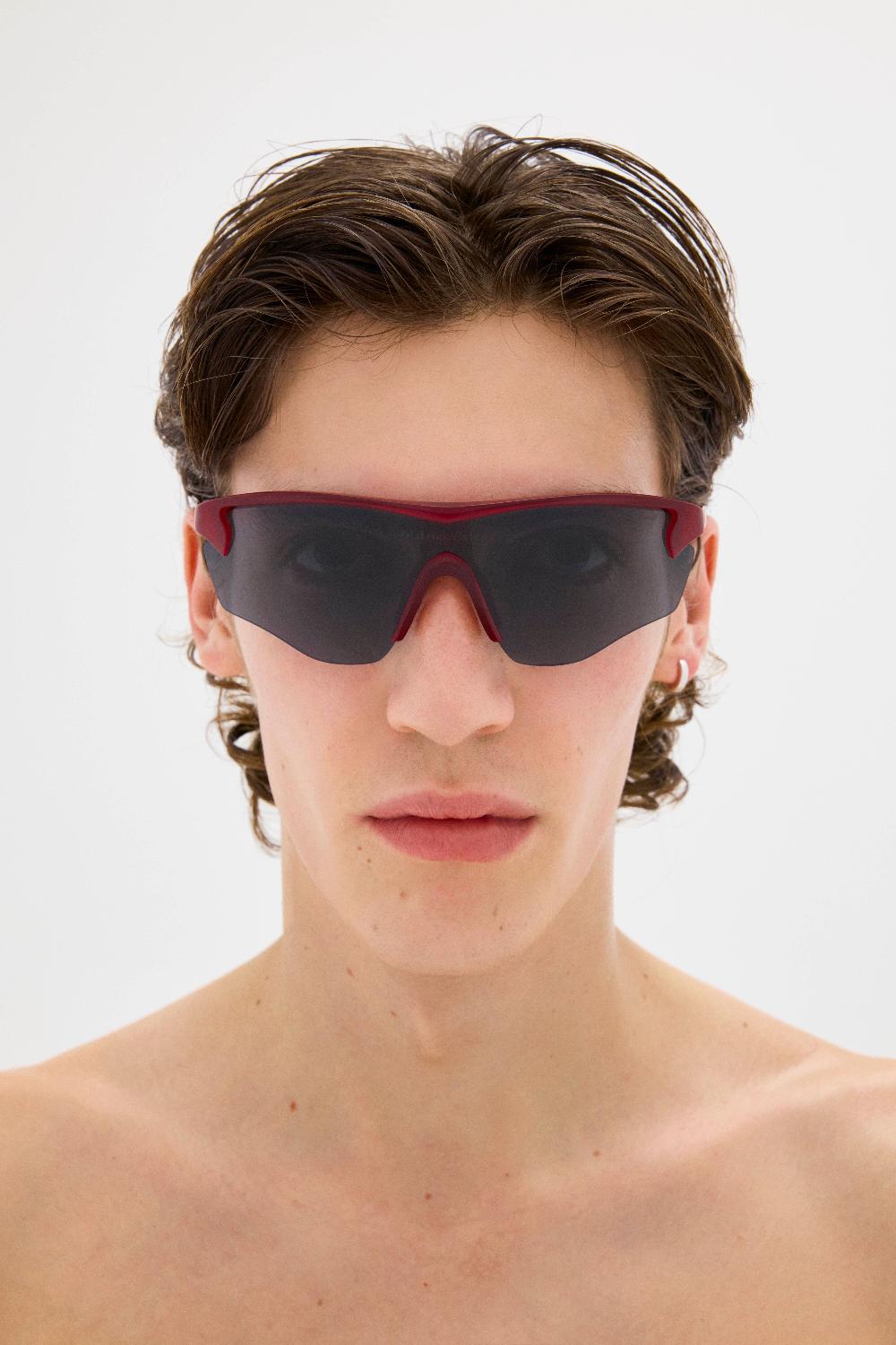 District Vision Junya Racer Ruby D+ Onyx Mirror