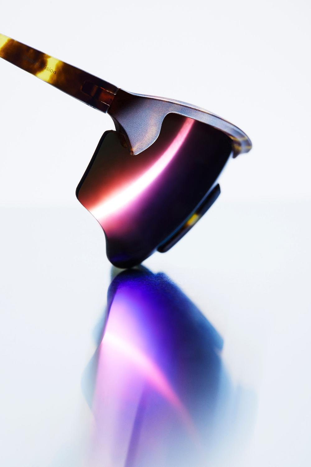 District Vision Junya Racer Tortoise D+ Blue Mirror