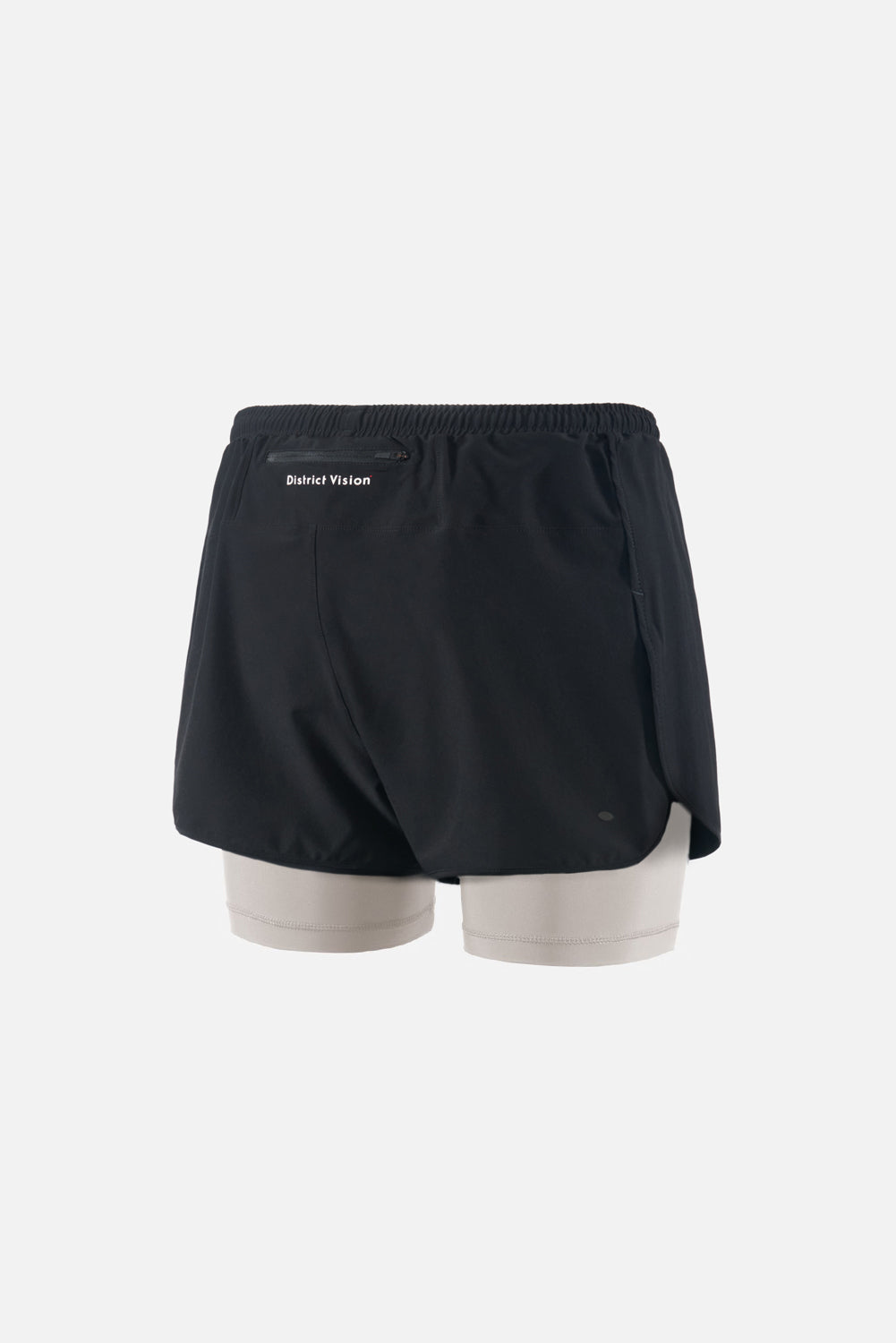 District Vision Layered Trail Shorts Black/Dove