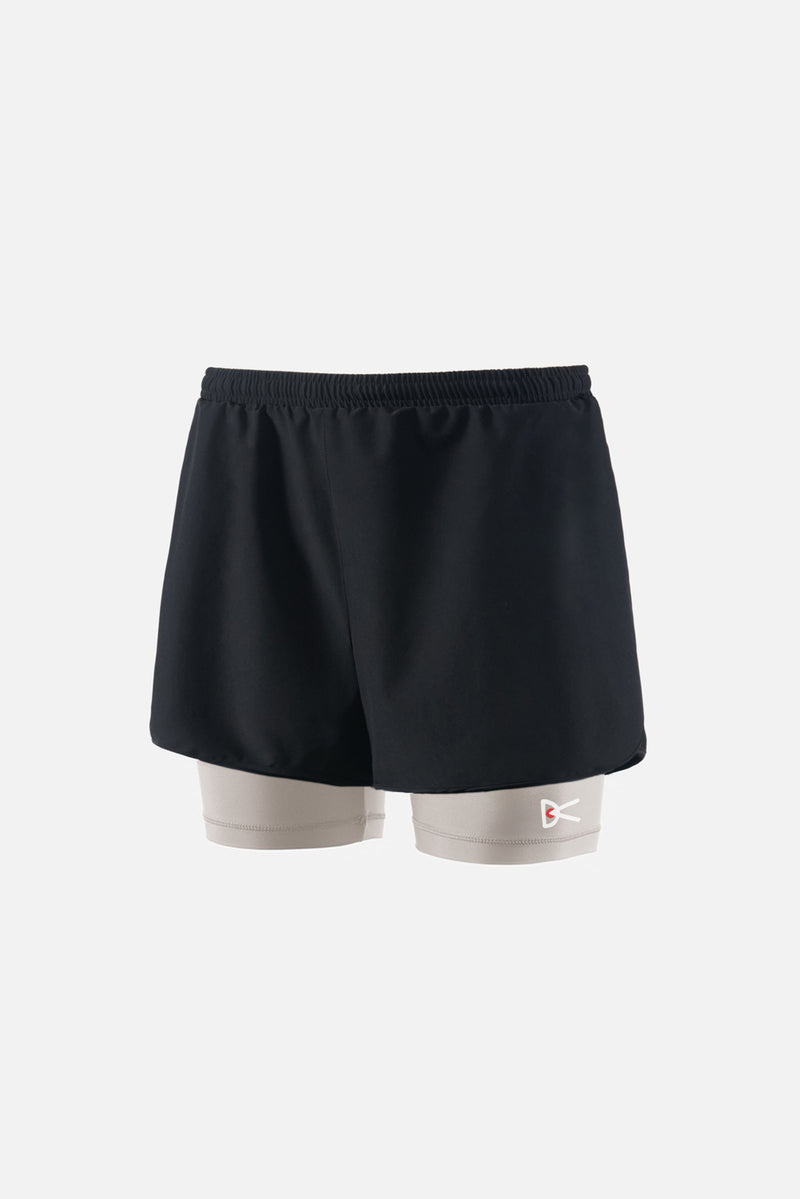 district vision Layered Trail Shorts Black/Dove