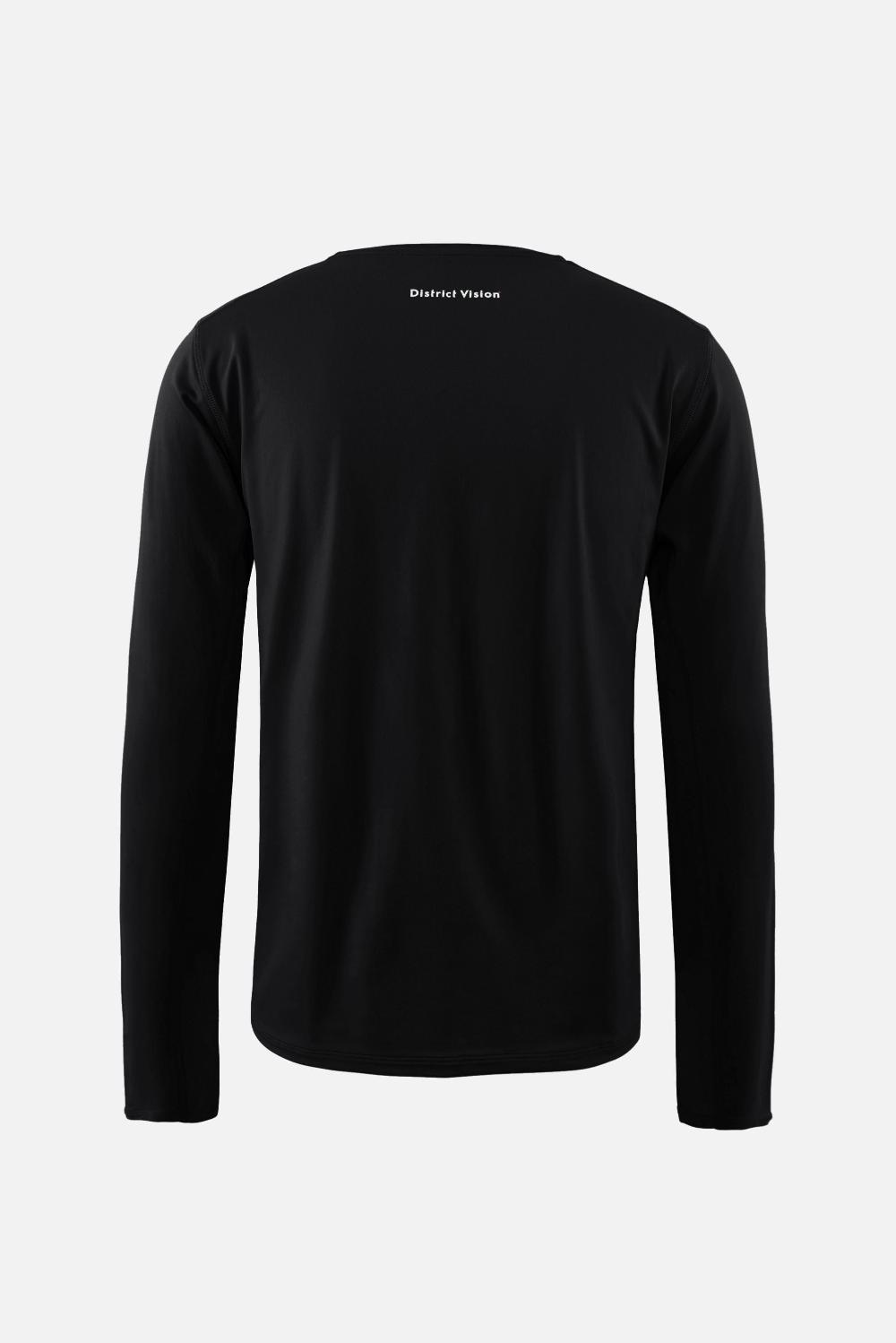 District Vision Lightweight Long Sleeve Tee Black