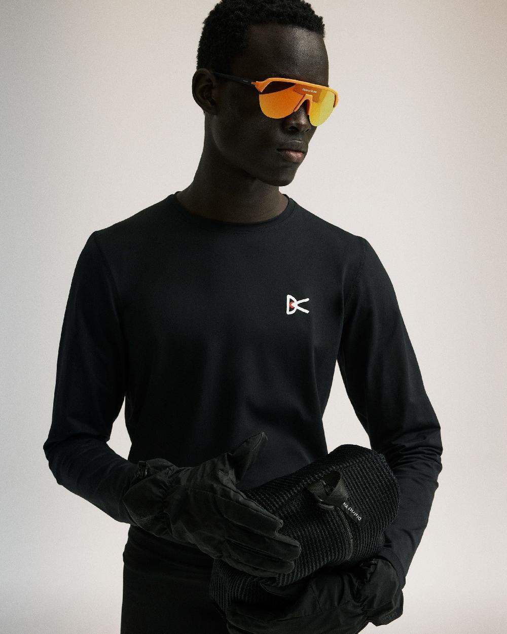 District Vision Lightweight Long Sleeve Tee Black