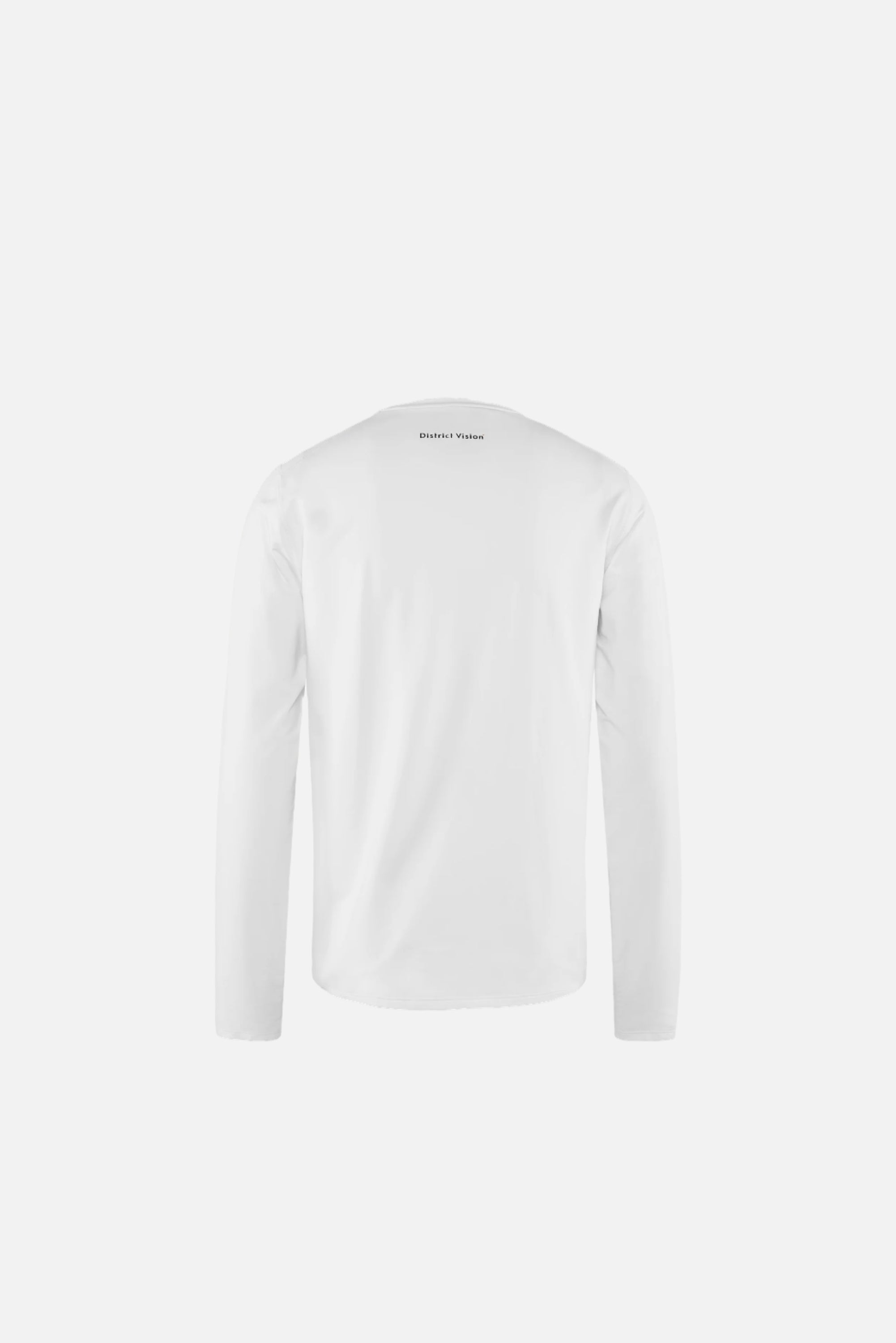 District Vision Lightweight Long Sleeve Tee White