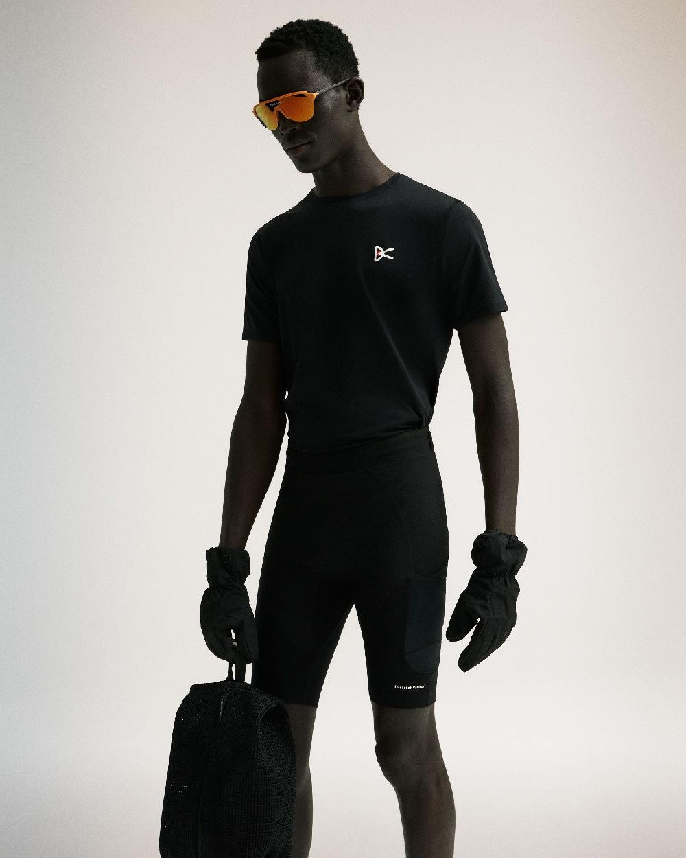 District Vision Lightweight Short Sleeve Tee Black