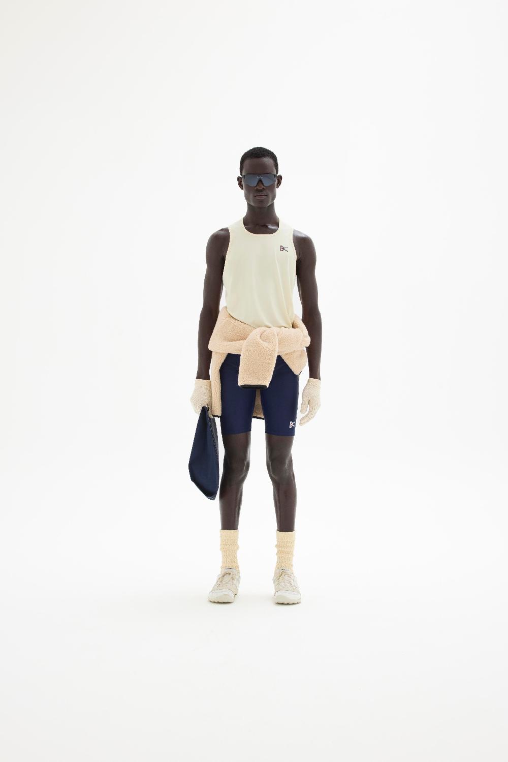 District Vision Lightweight Singlet Mushroom