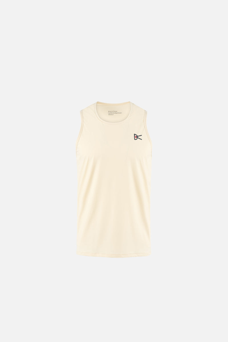 district vision Lightweight Singlet Mushroom