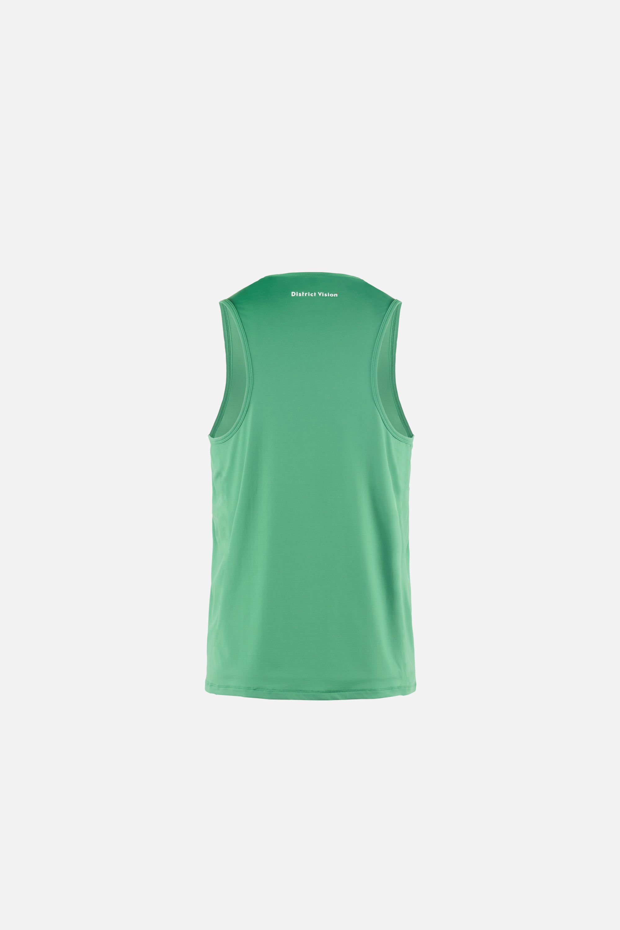 District Vision Lightweight Singlet Spring Green