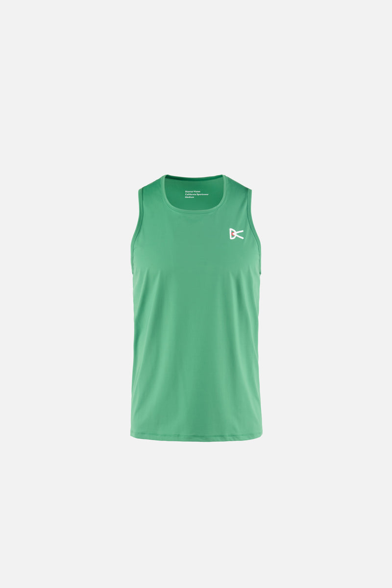 district vision Lightweight Singlet Spring Green