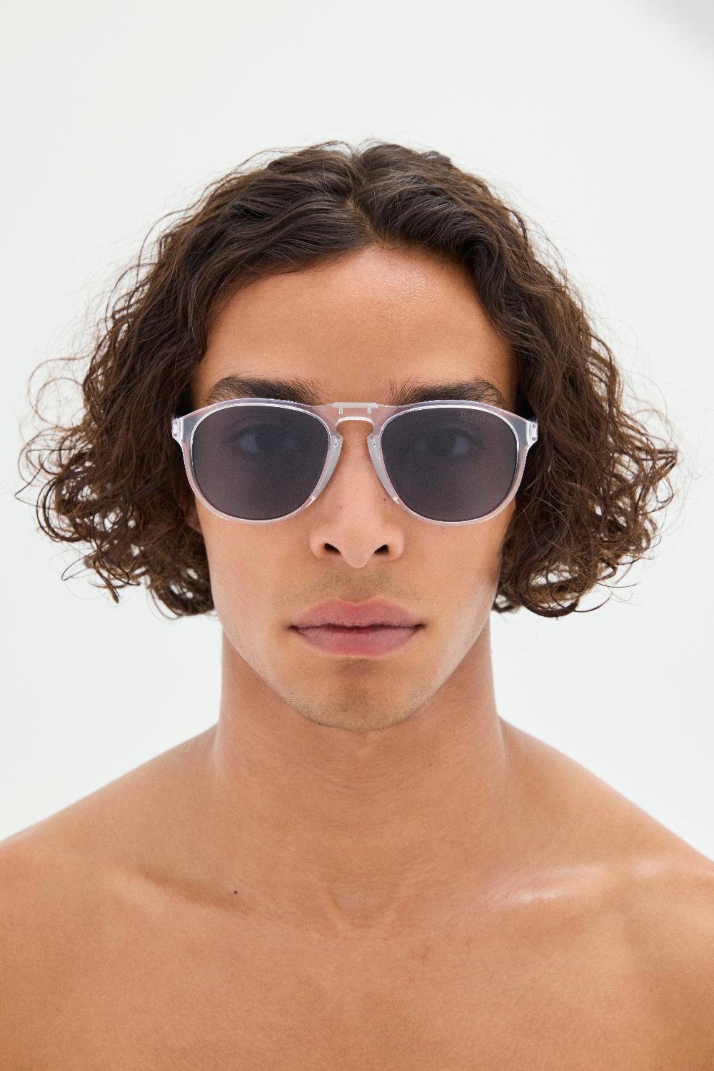 District Vision Linto Rider Clear D+ Blue Ice