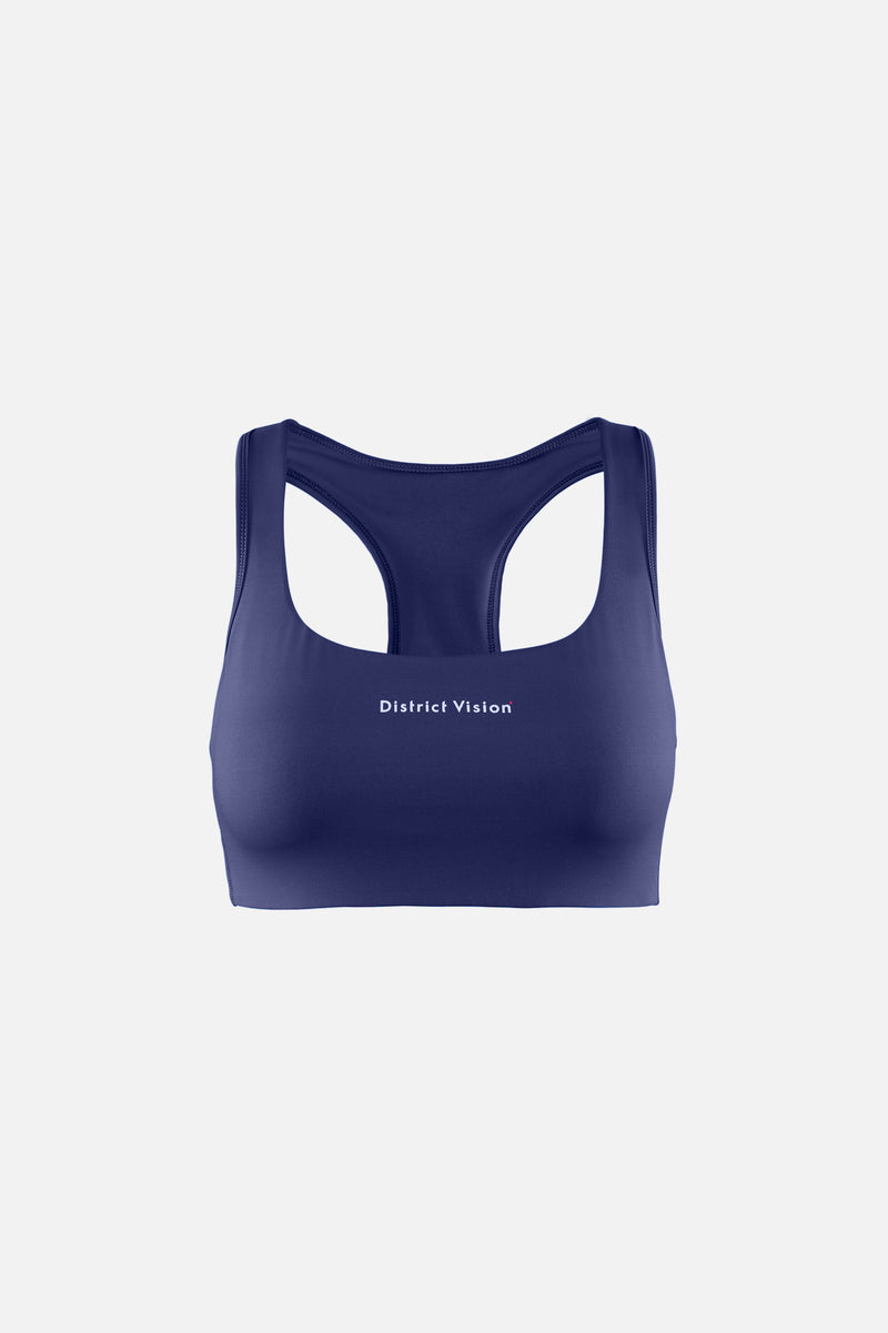 district vision Medium Support Bra Indigo