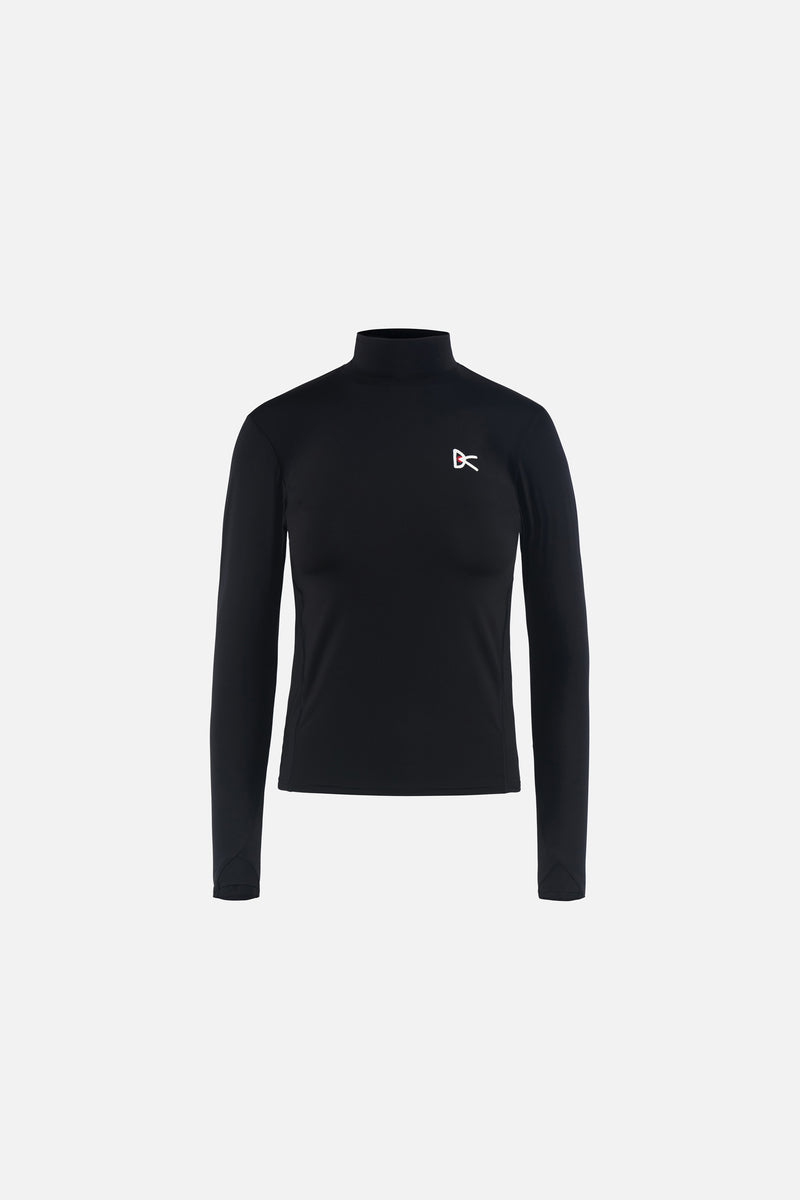 district vision Paneled Long Sleeve Tee Black