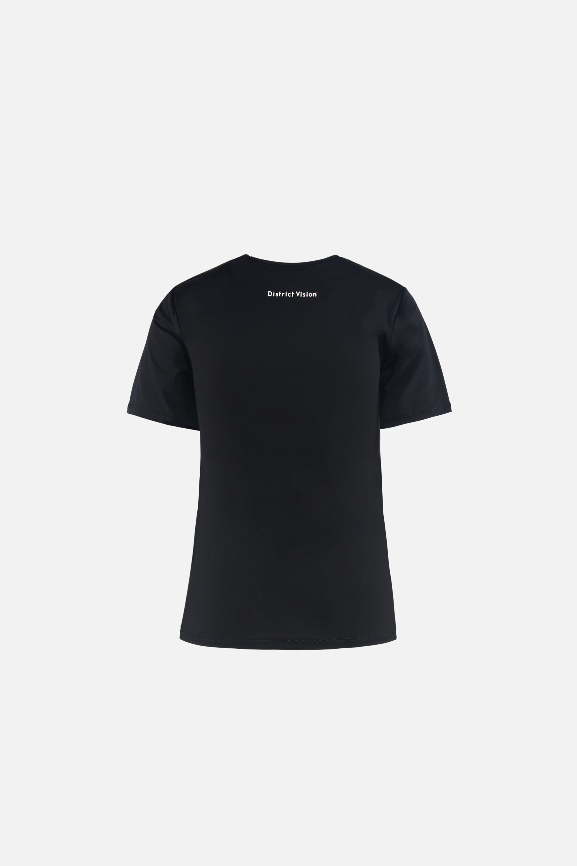 District Vision Paneled Short Sleeve Tee Black