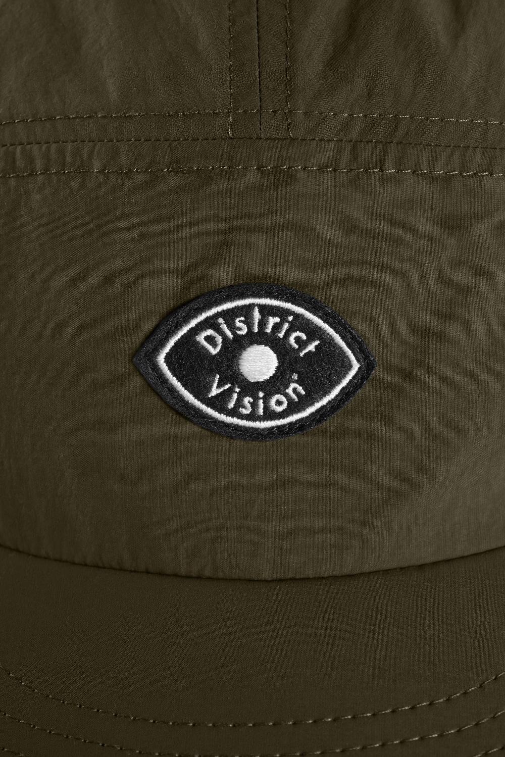 District Vision Performance Paneled Mesh Hat Olive