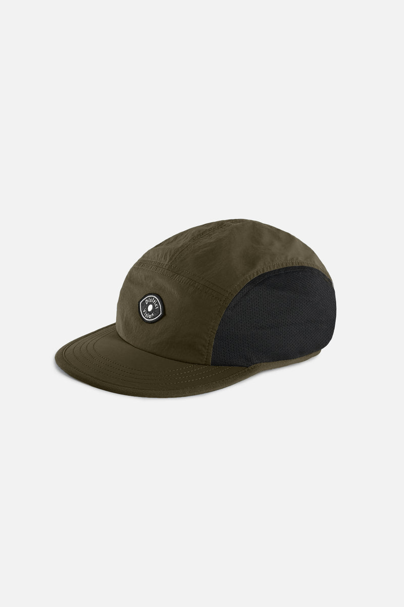 district vision Performance Paneled Mesh Hat Olive