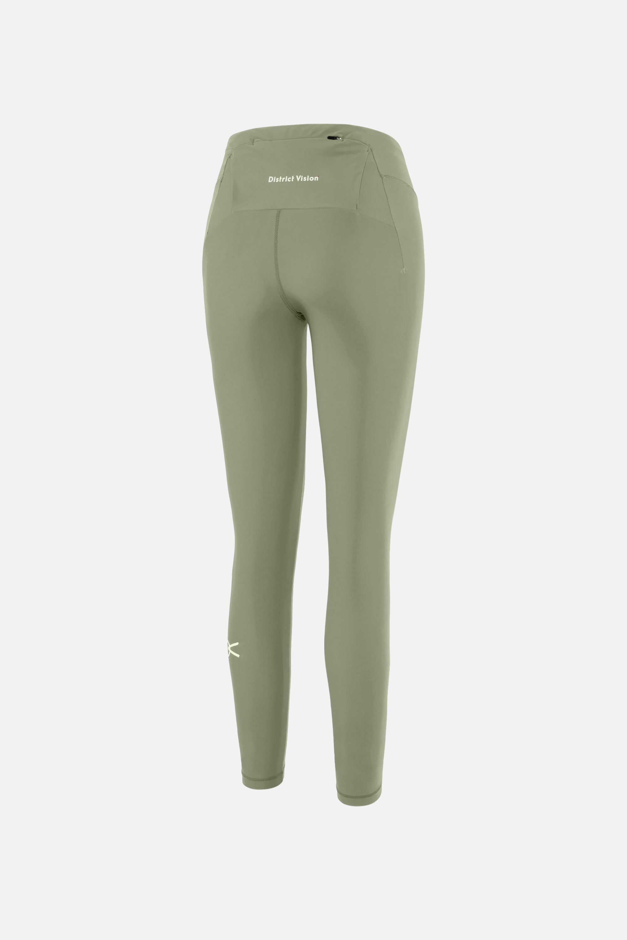 District Vision Pocketed Long Tights Ash