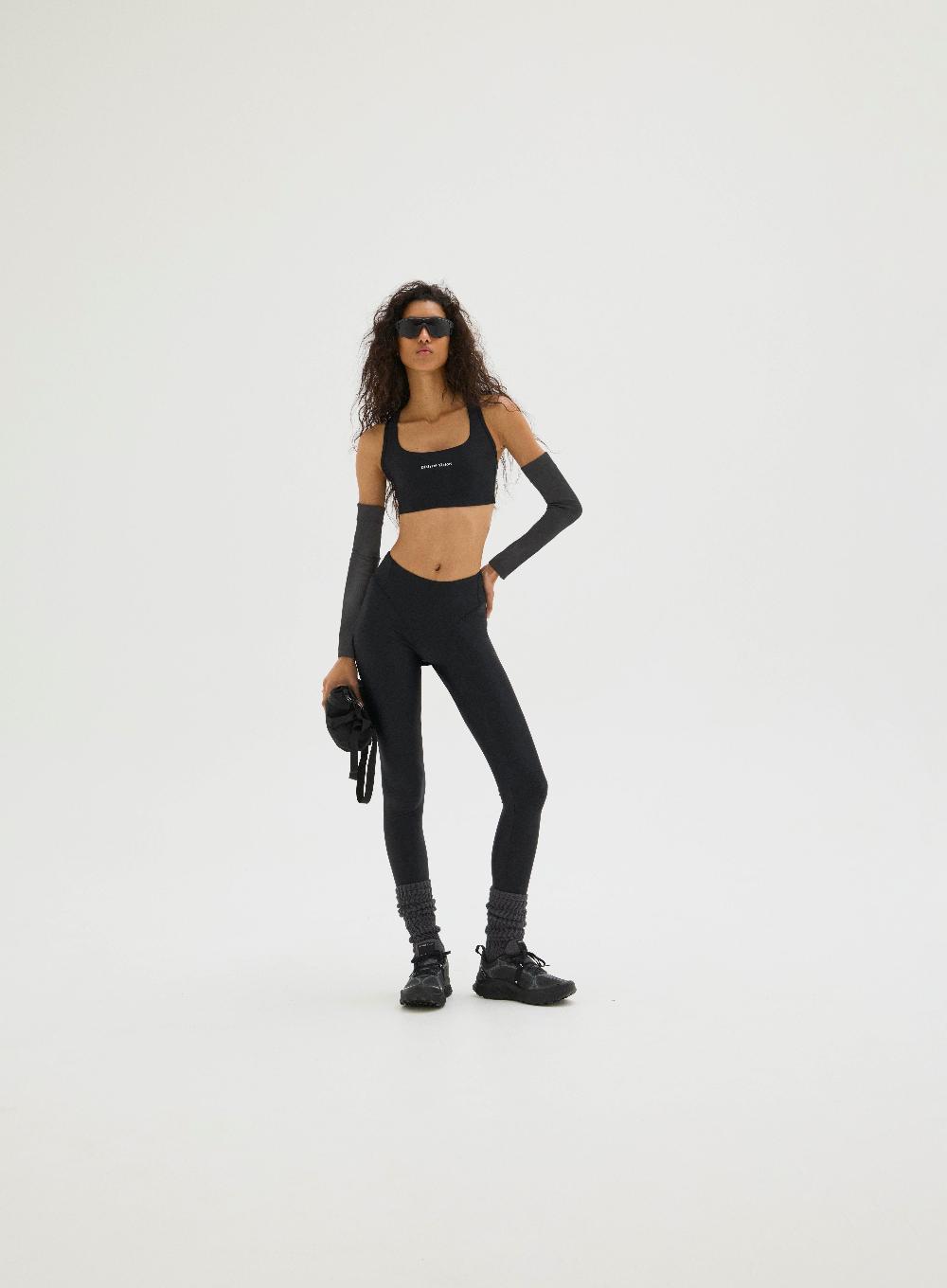 District Vision Pocketed Long Tights Black