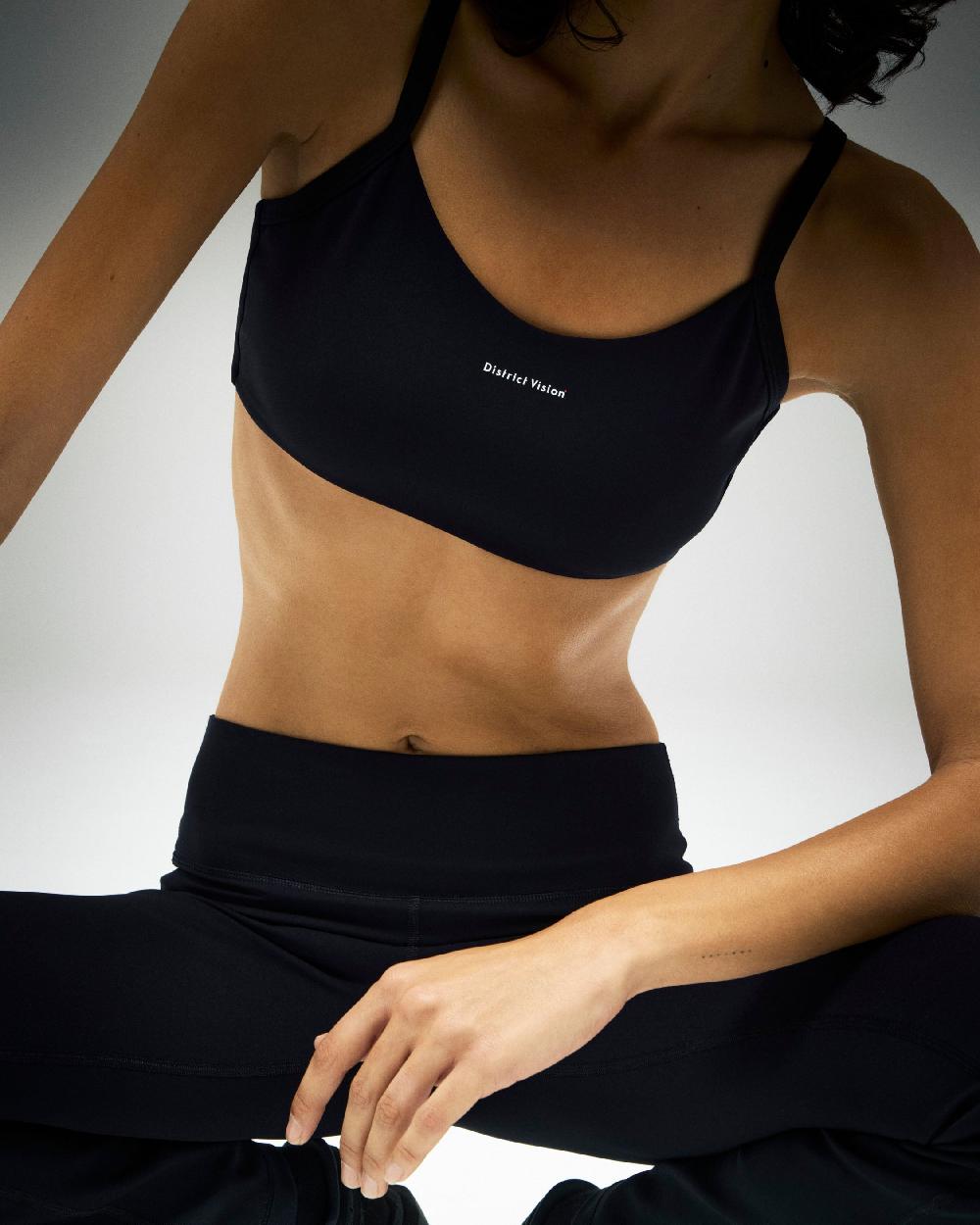 District Vision Studio Bra Black