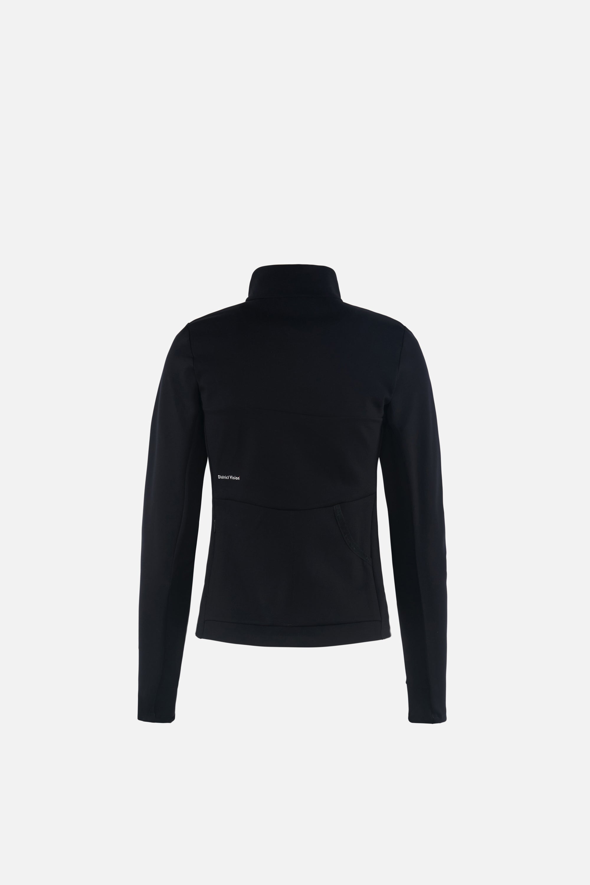 District Vision Studio Full Zip Midlayer Black