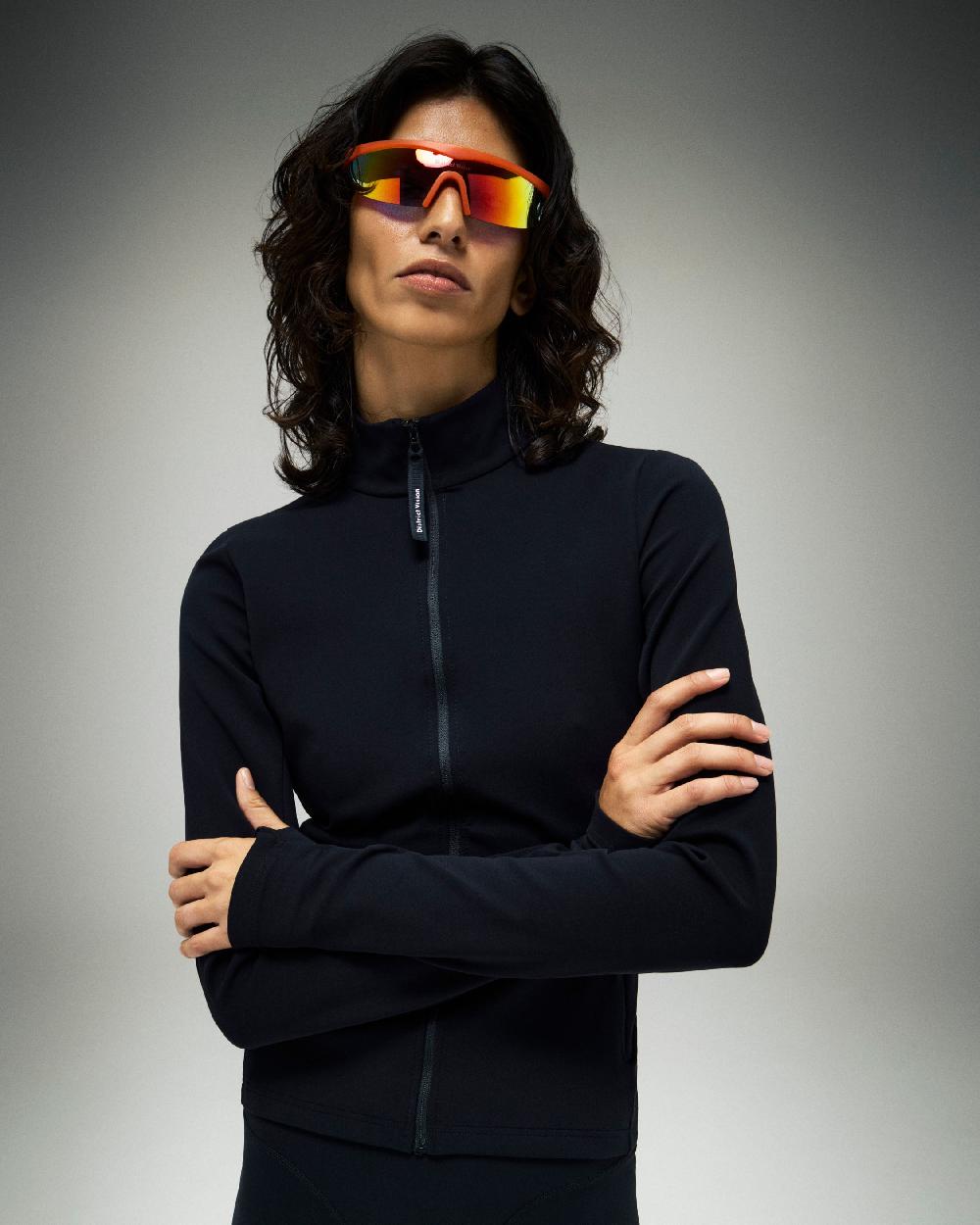 District Vision Studio Full Zip Midlayer Black