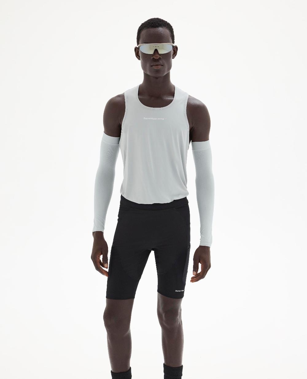 District Vision Ultralight Aloe Singlet Granite